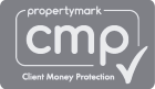 Propertymark CMP logo, Client Money Protection badge.