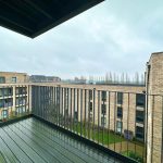View of apartments from balcony.